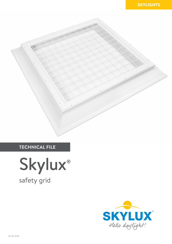 Skylux-Technical File - Screens & Accessoires-Fall-through safety grid-English-5