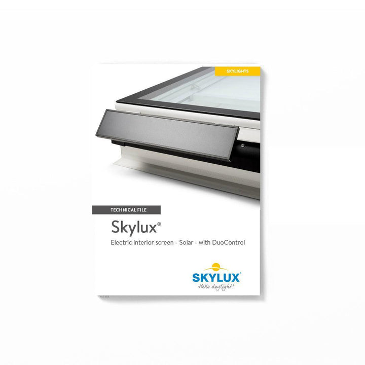 Skylux-Technical File - Screens & Accessoires-Solar powered electric interior sunblind / blackout / insect screen-English-11