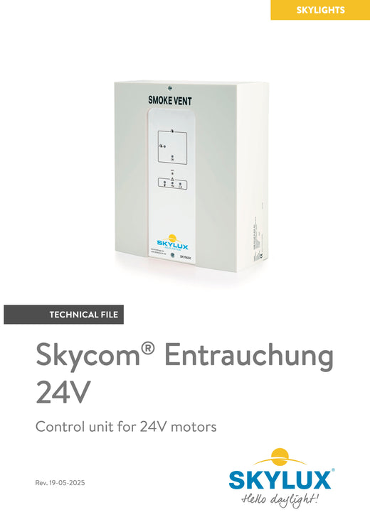 Fiche technique – unité de commande Skycom 24V
