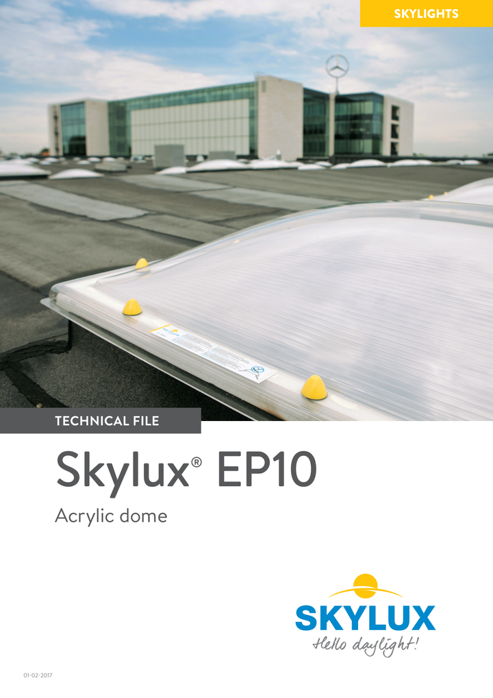 Skylux-Technical File Skylights-Acrylic EP PMMA-English-9