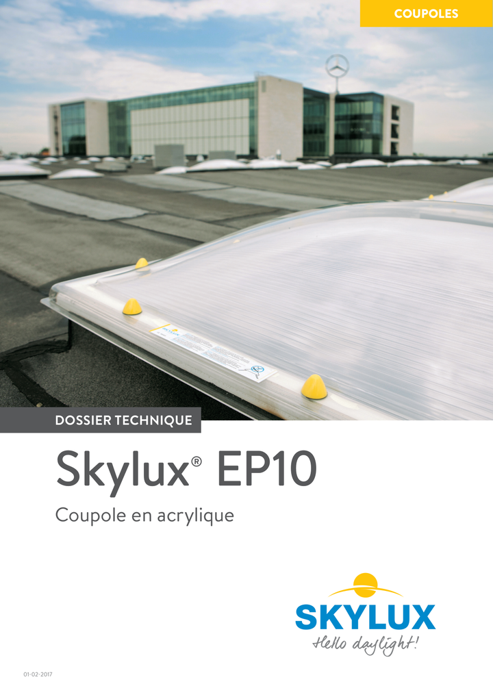 Skylux-Technical File Skylights-Acrylic EP PMMA-French-7