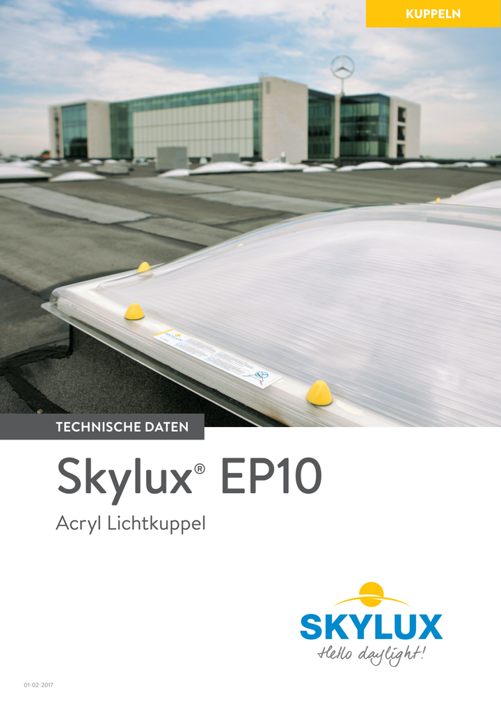 Skylux-Technical File Skylights-Acrylic EP PMMA-German-8