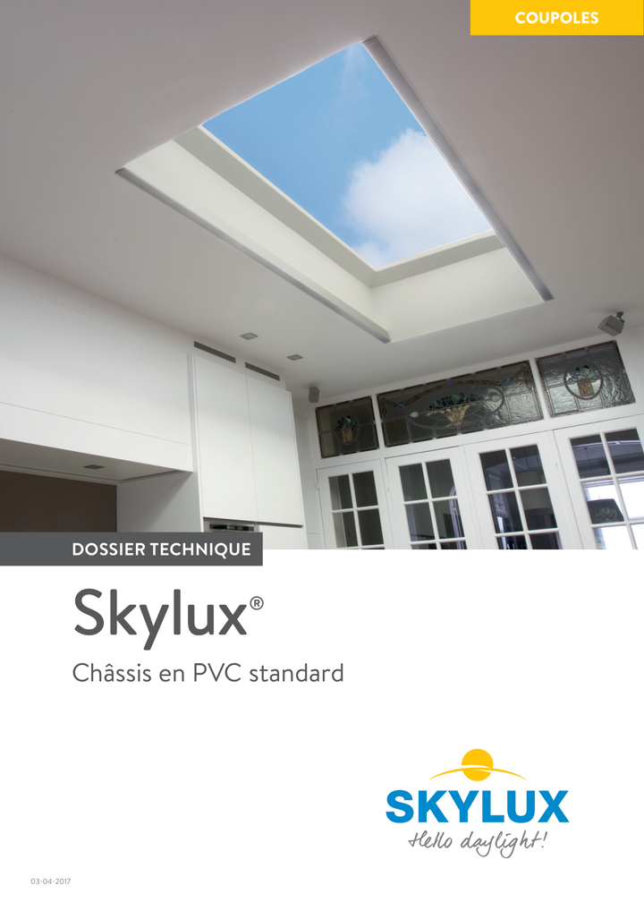 Skylux-Technical File Standard PVC frame-French-Standard PVC frame-3