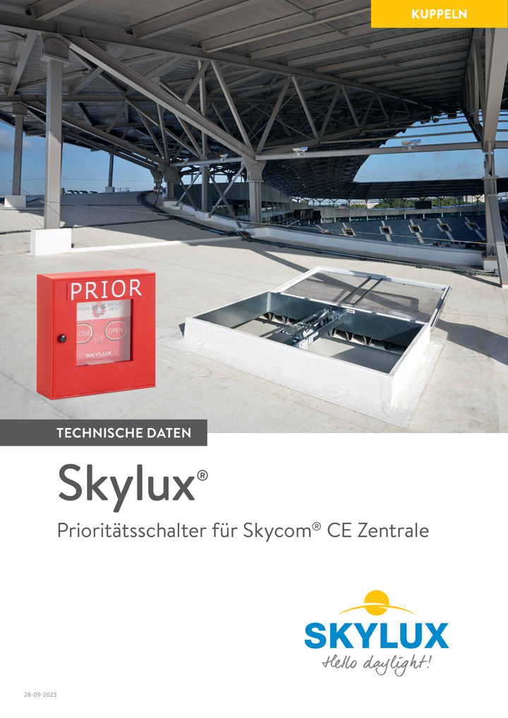 Skylux-Technical File Switches, Buttons & Detectors-Priority switch-German-20