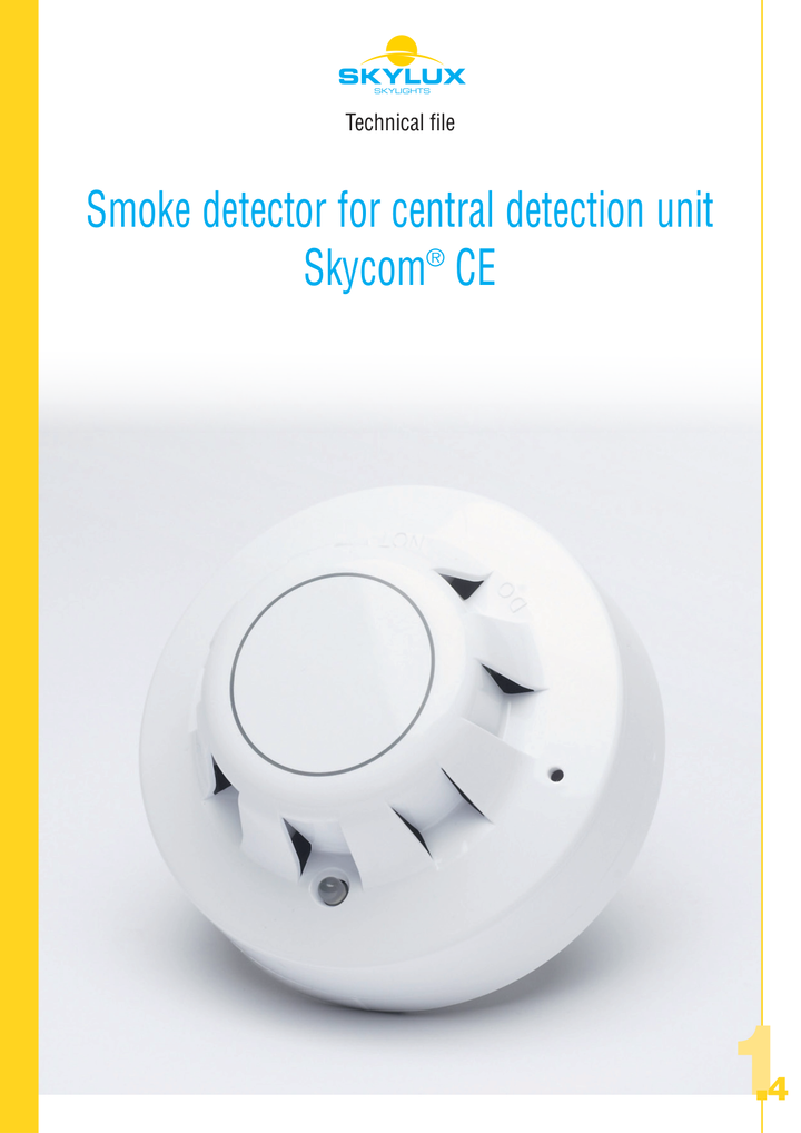 Skylux-Technical File Switches, Buttons & Detectors-Smoke detector-English-18