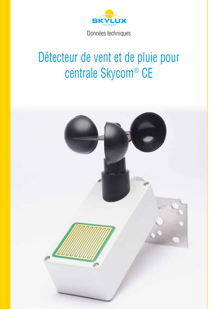 Skylux-Technical File Switches, Buttons & Detectors-Wind and rain detector-French-7